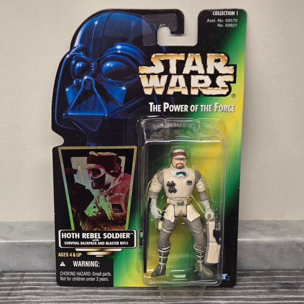 1996 Star Wars Power of the Force Hoth Rebel Soldier Action Figure Kenner‎ New